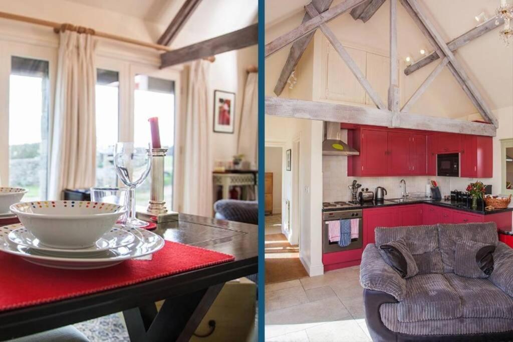 Secluded Romantic Cotswolds Barn - Sleeps 2 To 4 - Near Cirencester - Dog Friendly Βίλα Kemble Εξωτερικό φωτογραφία